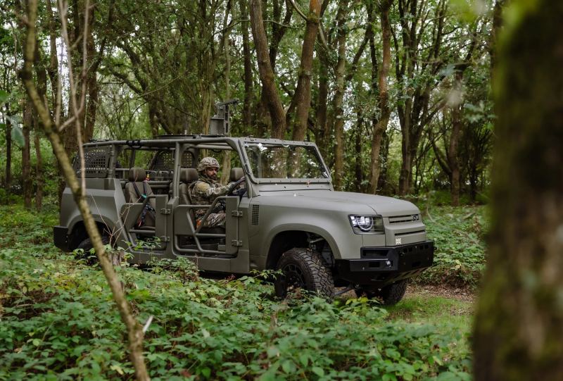 Land Rover Pitches Defender Wolf Series II for UK and NATO Military Contracts