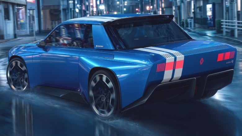 Renault Considers Building the Electric 8 Gordini Concept