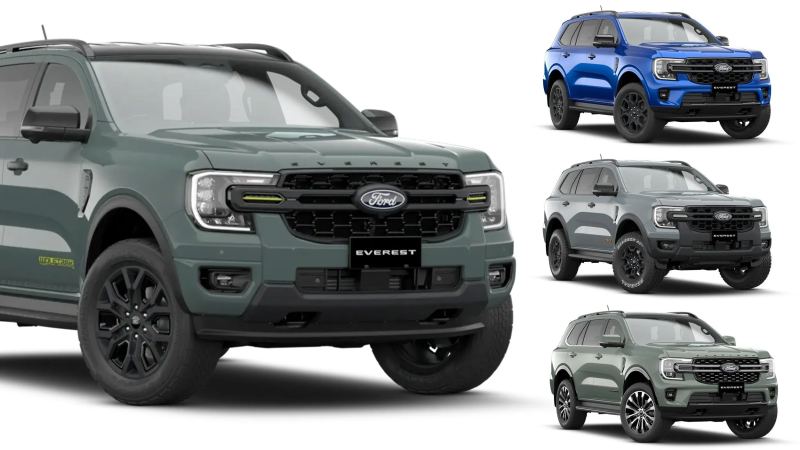 2027 Ford Everest Wolftrak Brings New Colors and Towing Gear to Australia