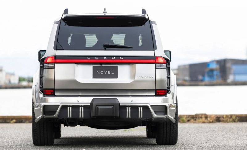 Novel Gives the Lexus GX 550 a More Aggressive Look