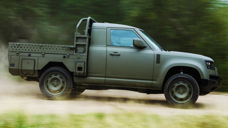 Land Rover Pitches Defender Wolf Series II for UK and NATO Military Contracts