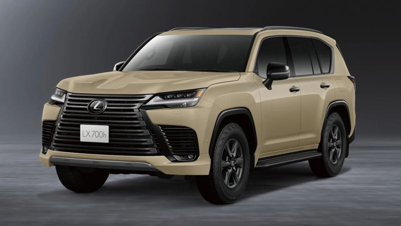 Lexus LX Gains F Sport Trim and Chassis Revisions in Japan