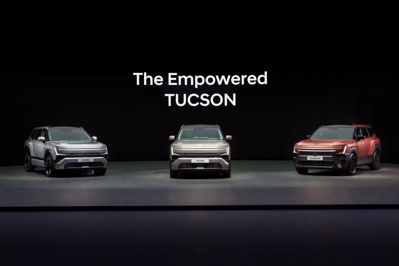 2027 Hyundai Tucson Debuts Bold New Design and Expanded Hybrid Lineup