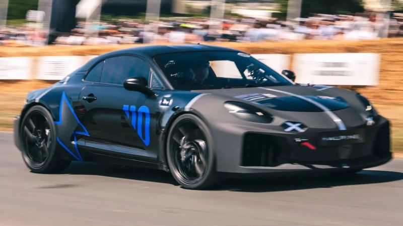 Alpine Reveals the Next A110’s Shape as Electric Power Takes Center Stage