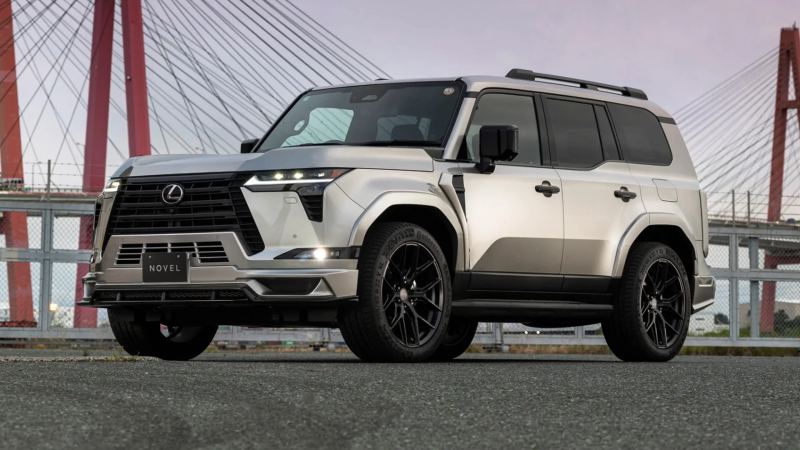 Novel Gives the Lexus GX 550 a More Aggressive Look