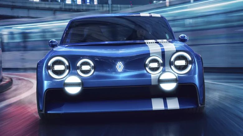 Renault Considers Building the Electric 8 Gordini Concept