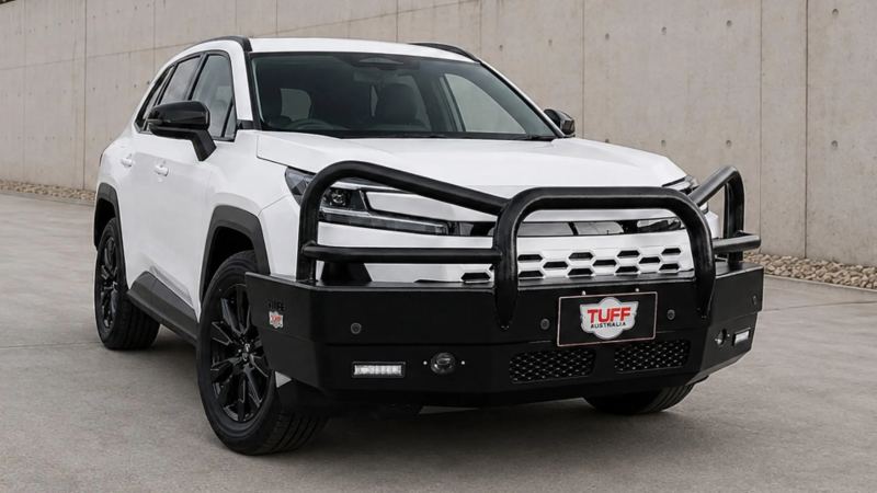 Toyota RAV4 Gets a Massive Outback-Ready Bull Bar