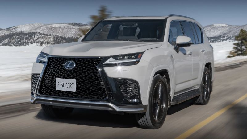 Lexus LX Gains F Sport Trim and Chassis Revisions in Japan