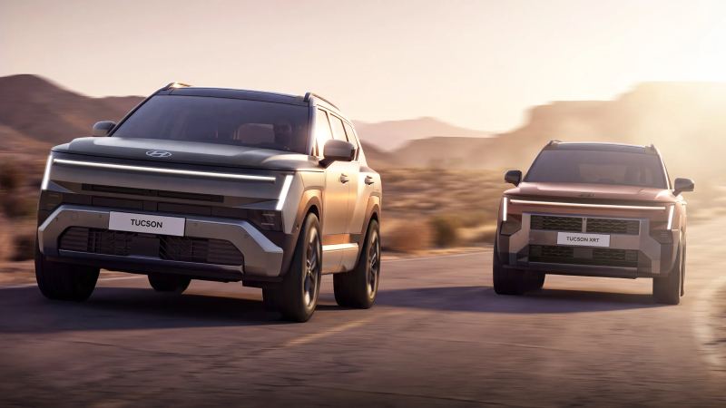 2027 Hyundai Tucson Debuts Bold New Design and Expanded Hybrid Lineup