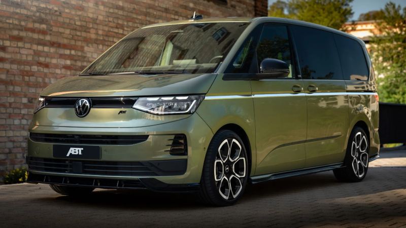 ABT Adds Sporty Styling and Performance Options to the VW Multivan and California