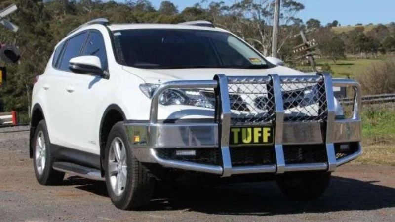 Toyota RAV4 Gets a Massive Outback-Ready Bull Bar