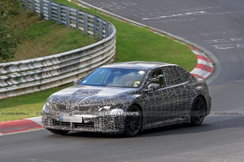 BMW M3 EV Lays Down 11s While Trying To Shake Xiaomi At The Nürburgring
