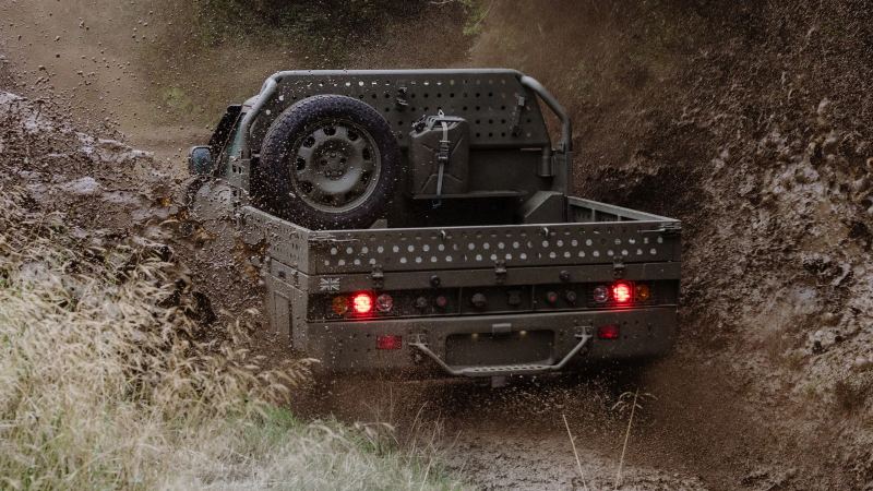Land Rover Pitches Defender Wolf Series II for UK and NATO Military Contracts