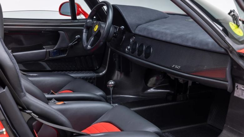 106-Mile Ferrari F50 Could Set $20 Million Auction Record