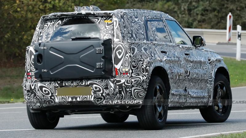 Land Rover’s Compact Defender Tests a Mysterious Rear-Mounted Box