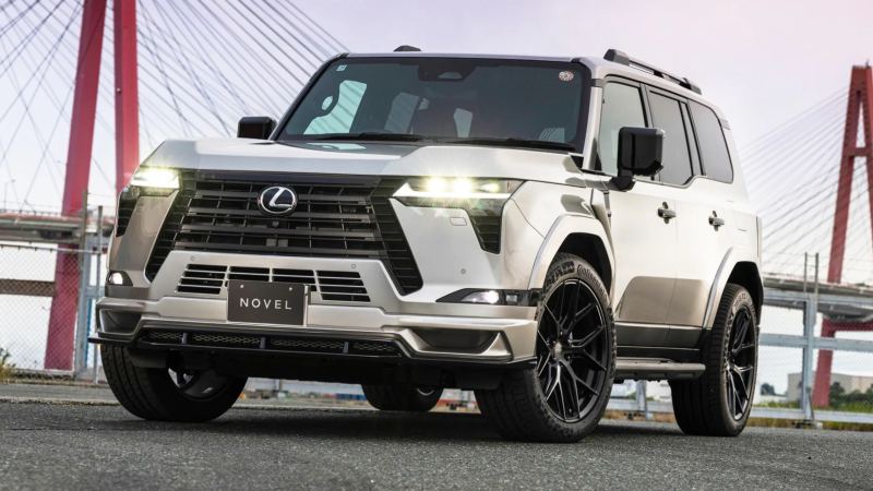 Novel Gives the Lexus GX 550 a More Aggressive Look