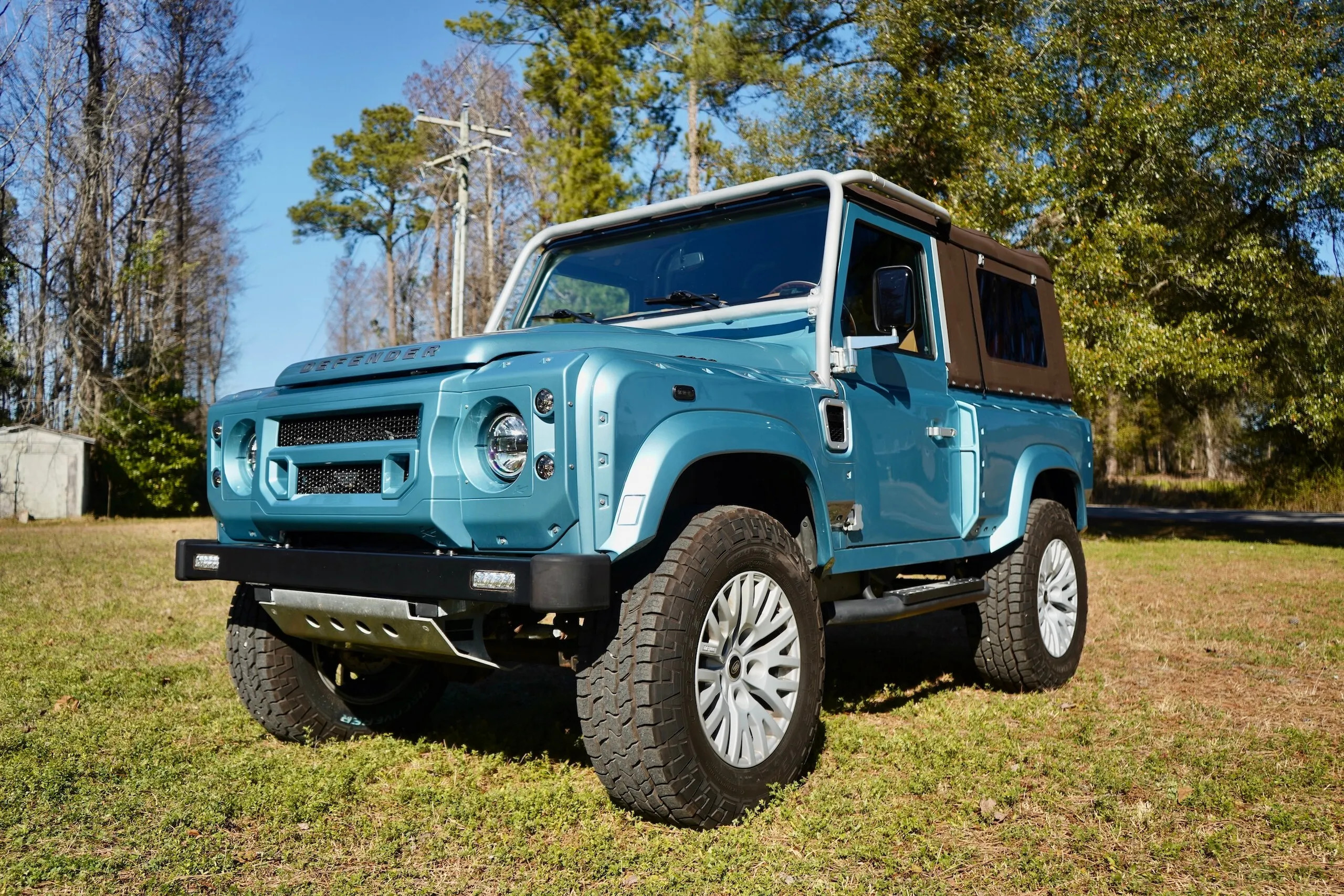 This Osprey Land Rover Defender Packs a 435-HP Corvette V8