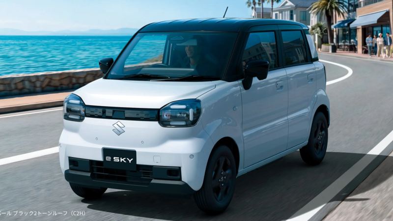 Suzuki eSky Debuts in Japan as a Sub-$10,000 Kei EV