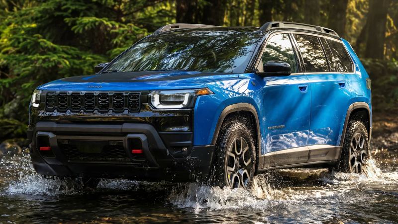 2027 Jeep Cherokee Trailhawk Adds Lift, Low Range and Serious Off-Road Hardware