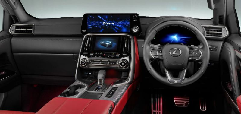 Lexus LX Gains F Sport Trim and Chassis Revisions in Japan