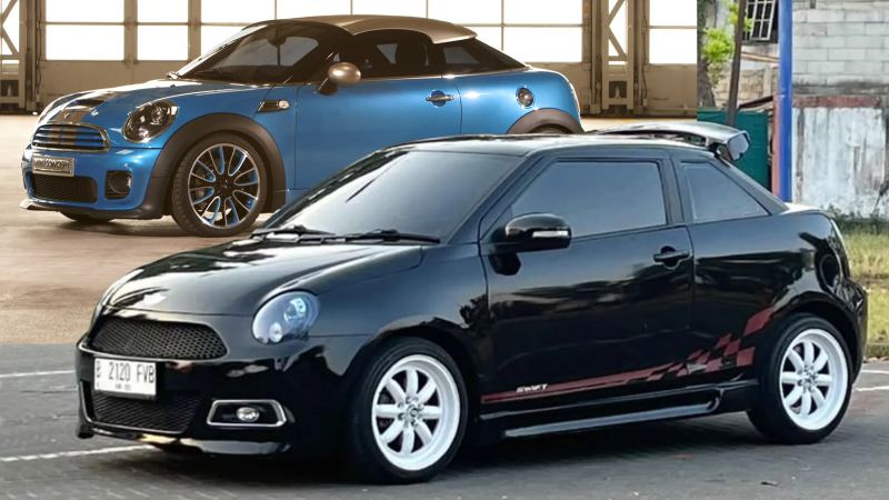 This Mini Coupe Replica Started Life as a Suzuki Swift
