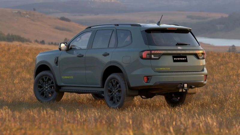 2027 Ford Everest Wolftrak Brings New Colors and Towing Gear to Australia